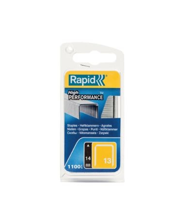Rapid 40109522 Nr. 13 fijndraadnieten 14 mm 1.100 stuks