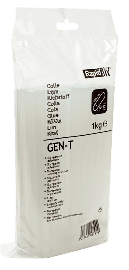 Rapid 40302799 12mm Professionele universele GEN-T lijmpatronen