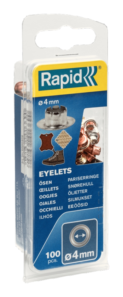 Rapid 5000409 Oogjes Ø4 mm 100 stuks