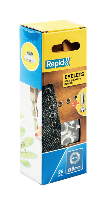 Rapid 5000411 Oogjes Ø8 mm 25 stuks