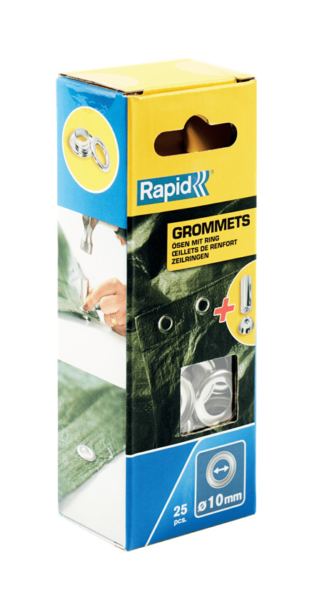 Rapid 5000412 Zeilringen Ø21 x 10 mm 25 stuks