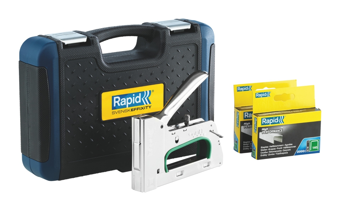 Rapid 5001379 R34 Tacker Premium Koffer Set inclusief nieten