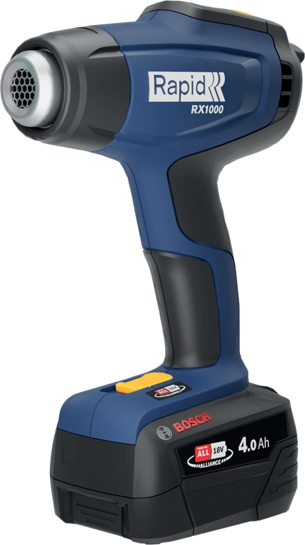 Rapid 5001510 Accu Heteluchtpistool RX1000, 18V P4A Koffer