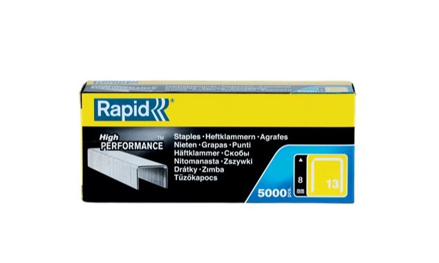 Rapid 11835600 Nr. 13 fijndraadnieten 8 mm 5.000 stuks