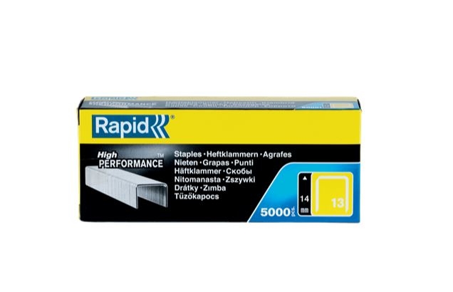 Rapid 11850500 Nr. 13 fijndraadnieten 14 mm 5.000 stuks