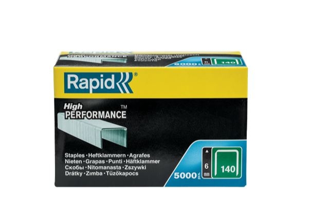 Rapid 11905711 Nr. 140 vlakdraadnieten 6 mm 5.000 stuks