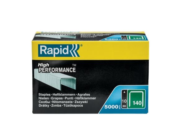 Rapid 11910711 Nr. 140 vlakdraadnieten 10 mm 5.000 stuks