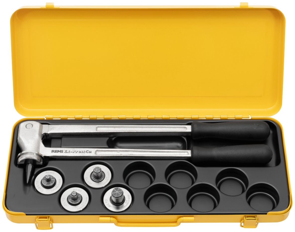 Rems 150019 R Ex-Press Cu Set 3/8-1/2-5/8-7/8 Handbuisoptromper