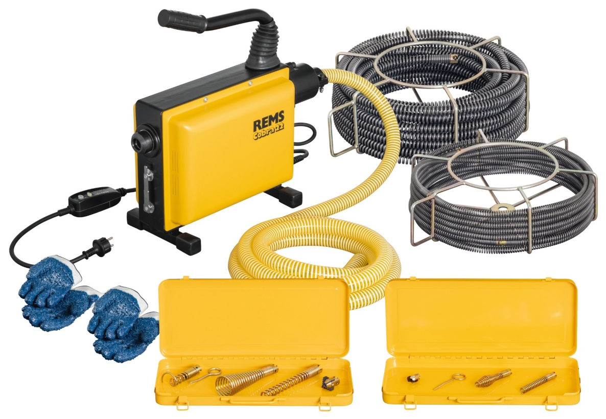 Rems 172012 R220 Cobra 22 Set 16 + 22 Elektrische Buisontstoppingsmachine