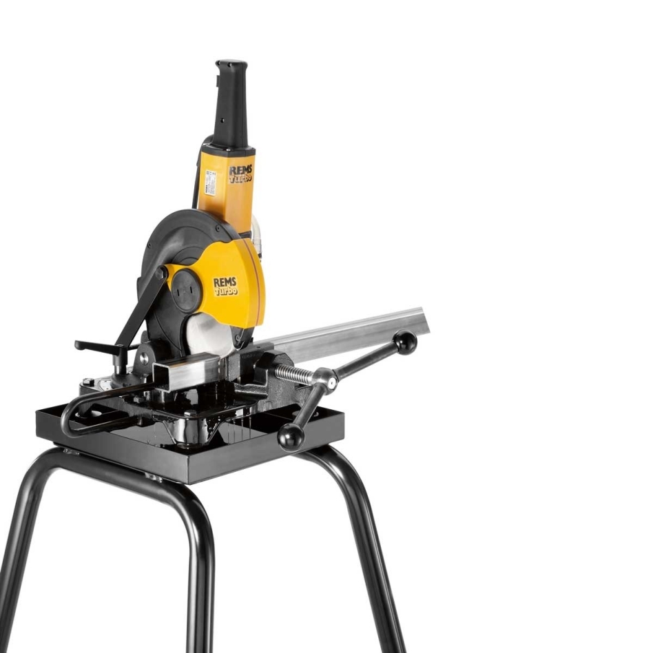 Rems 849X02 R220 849X02 Turbo K Universele Metaalcirkelzaag + HSS Zaagblad + Onderstel