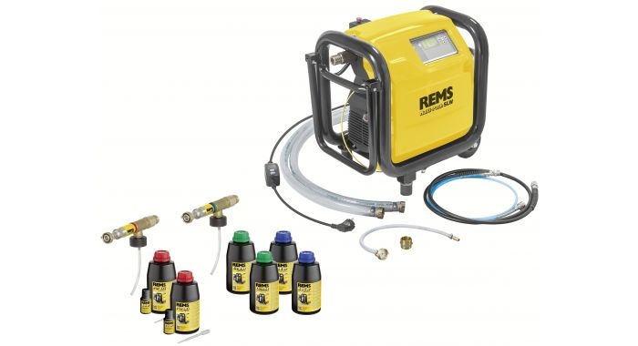 Rems 1156X2 R220 Multi-Push SLW Set Elektronische spoel- en afpersunit + starterset!