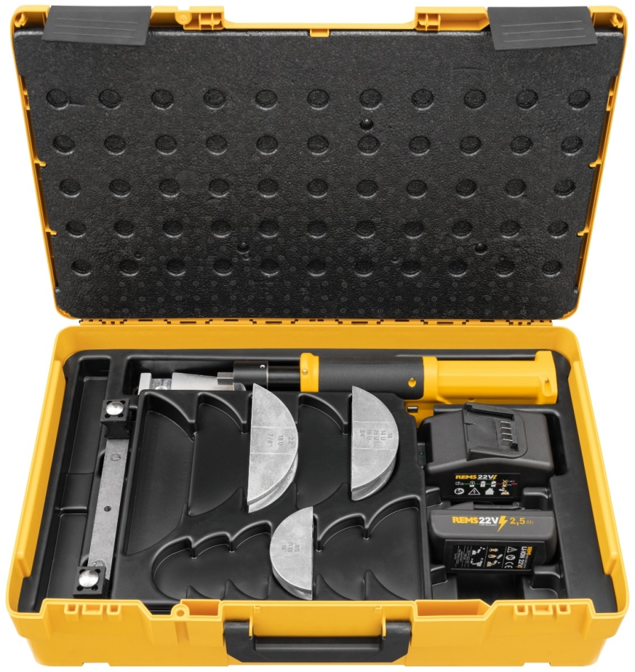 Rems 153419 R220 Hydro-Swing Accu Pijpenbuiger 22 V Inox Set 15-18-22