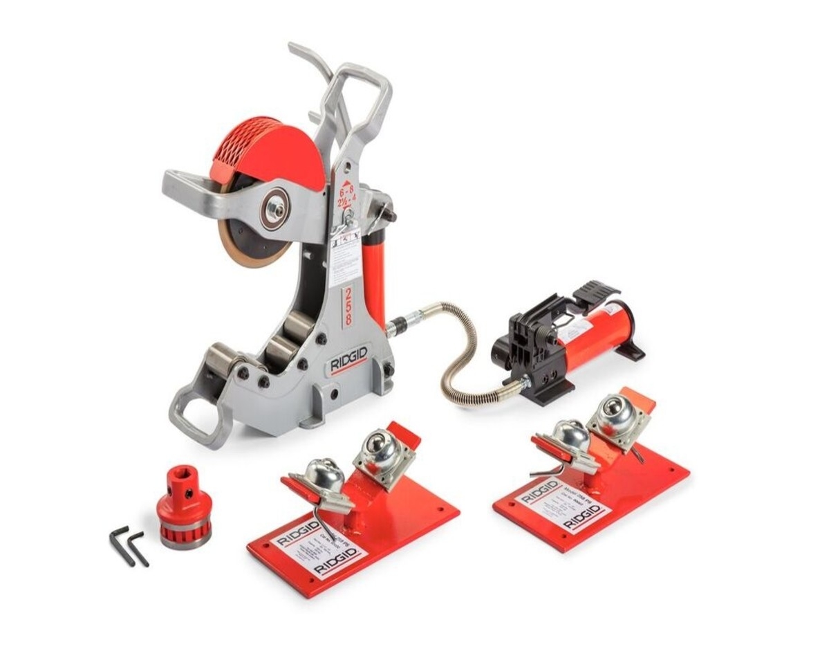 Ridgid 17871 Model 258 Elektrische Pijpsnijder met 700 aandrijving 2.1./2"-8" 65-200 mm