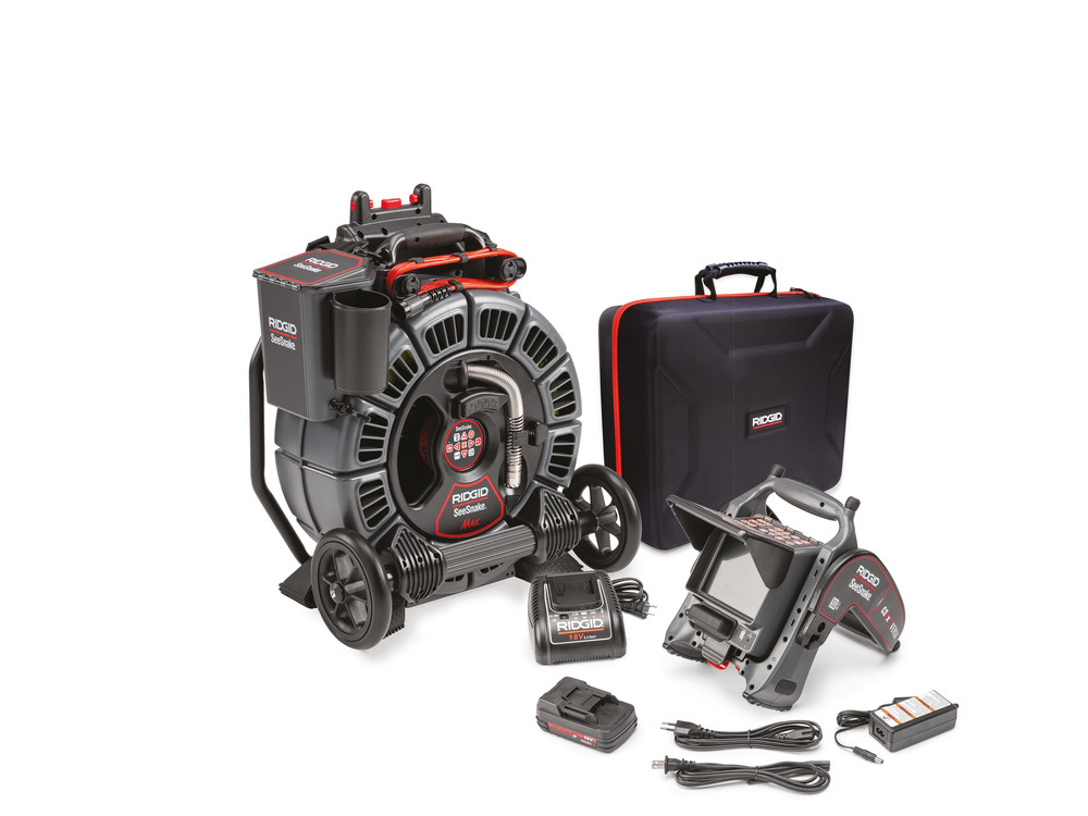 Ridgid 47163 SeeSnake® MAX™ RM200A-camerasysteem met CS6x-monitor + accessoires
