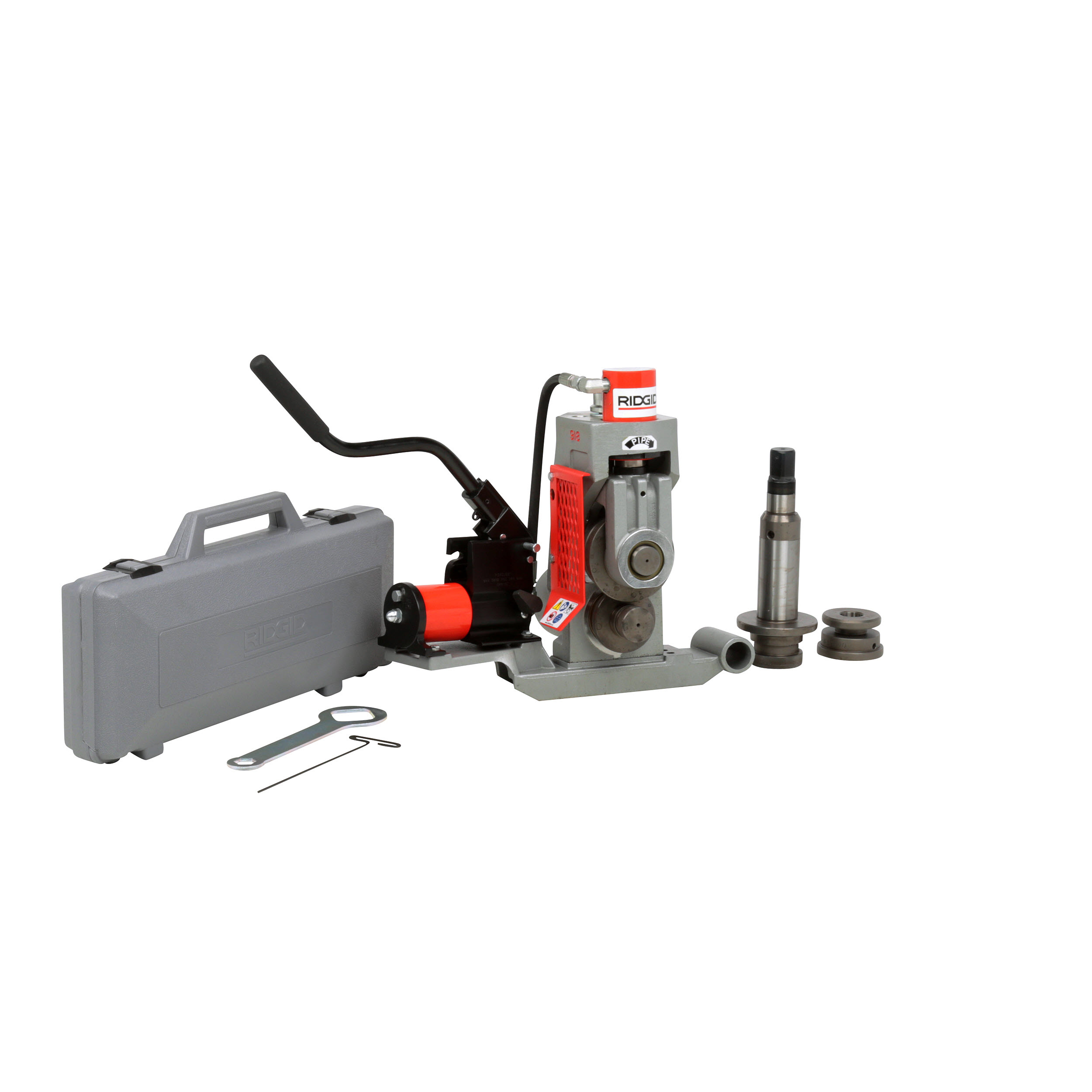 Ridgid 48297 918 Rolgroefmachine met 300 montagekit voor machinale aandrijving