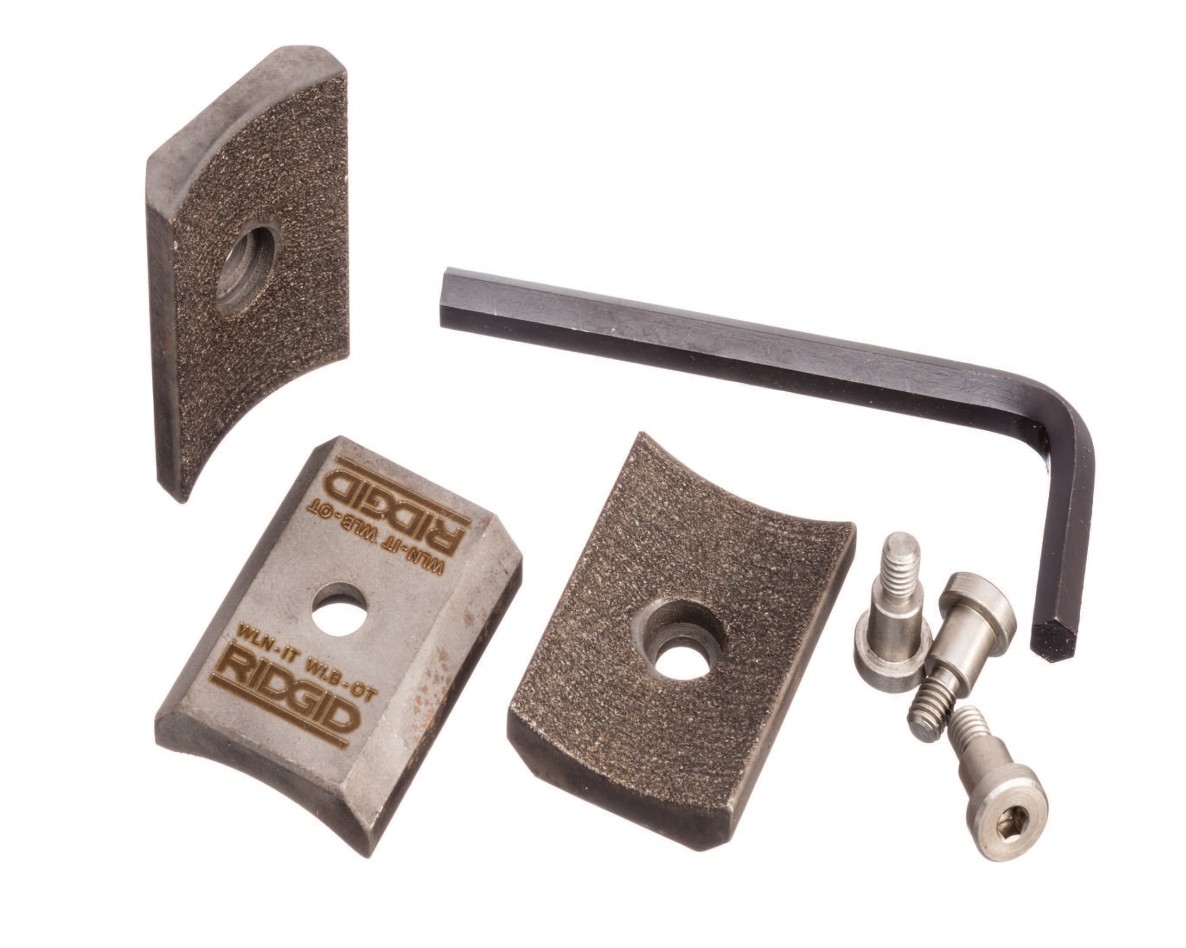 Ridgid 48323 Inzetbek met schroef, maat "N" (set van 3)
