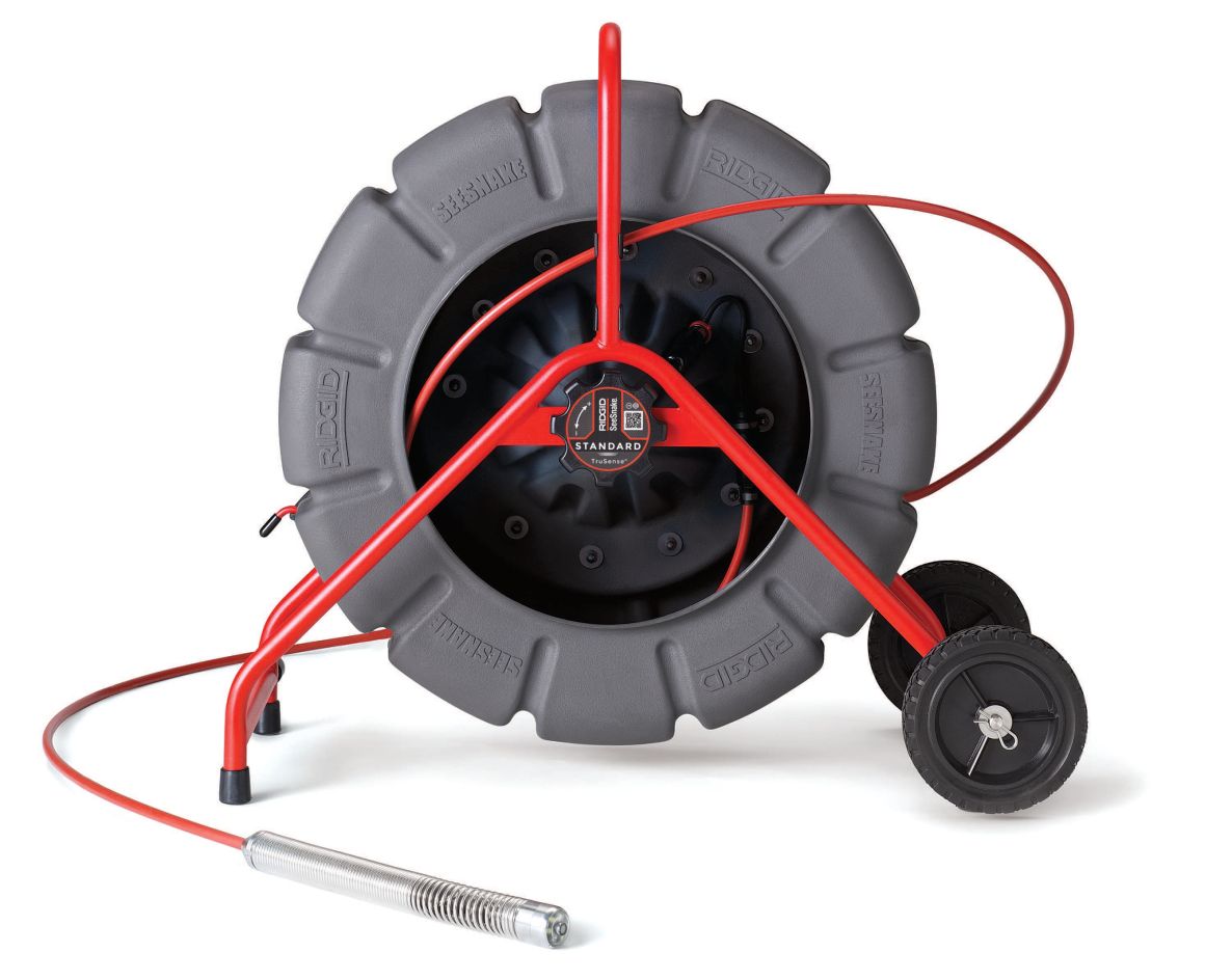 Ridgid 63603 SeeSnake Standard, 200' (61 m) met zelfnivellerende camerakop, met TruSense