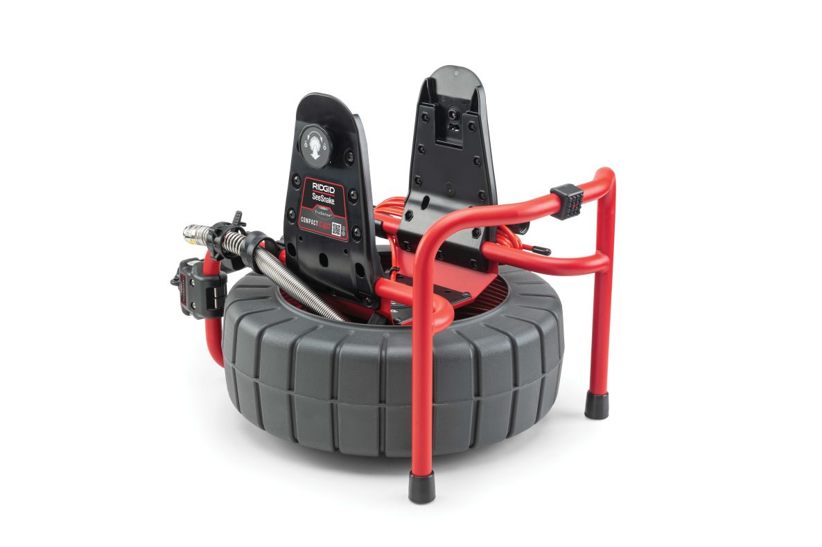 Ridgid 63668 SeeSnake Compact C40-haspel met zelfnivellerende TruSense camera