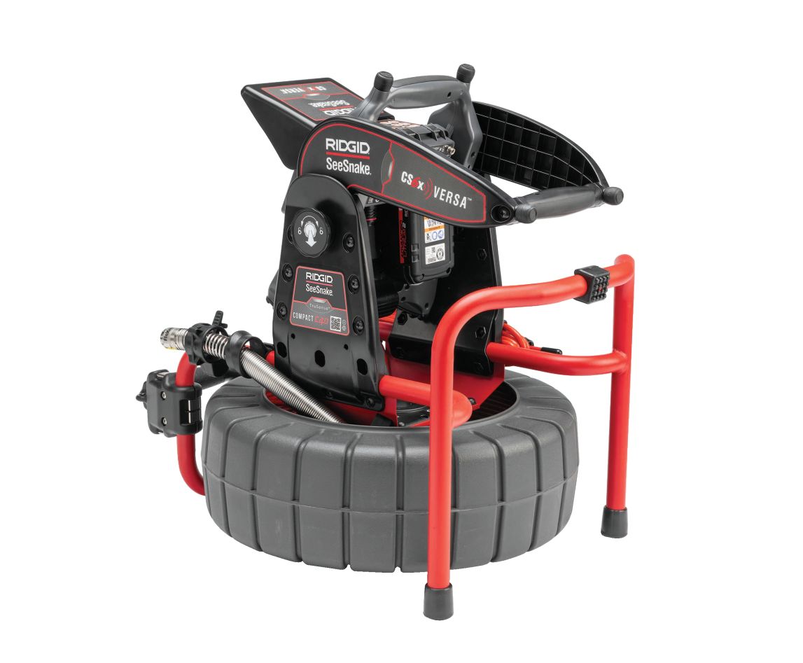 Ridgid 64208 SeeSnake Compact C40-systeem met CS6x VERSA digitale registratiemonitor 1x 18V accu en lader