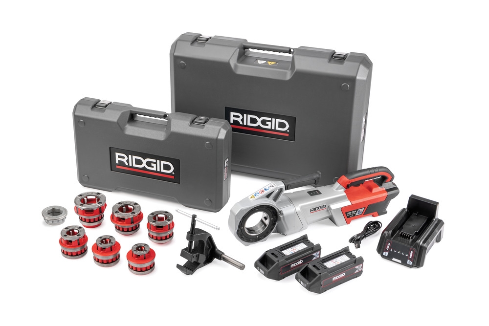 Ridgid 72058 Ridgid 760 FXP Accu Draadsnijmachine 11R 1/2-2"