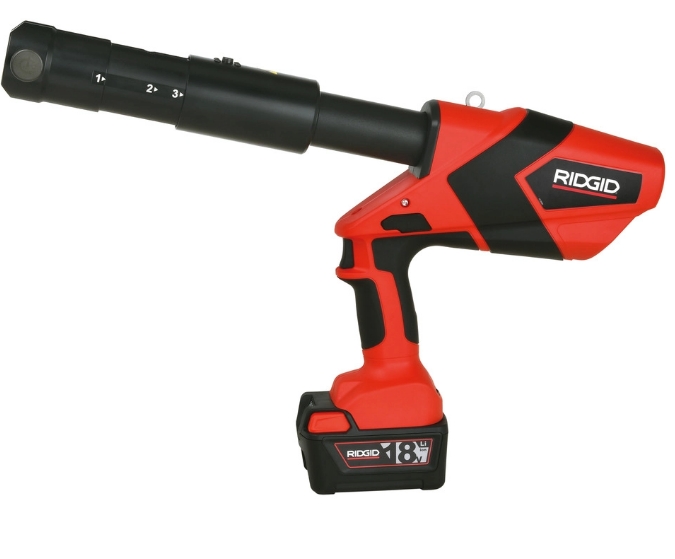 Ridgid 75803 RP 352-XL Radiaalperstang + 32 kN-ZL Tussentang 18 Volt 5.0 Ah Li-ion