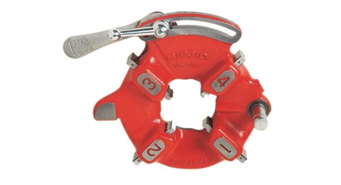 Ridgid Accessoires 97070 Model 811A Draadsnijkop BSPT 1/8"-2"