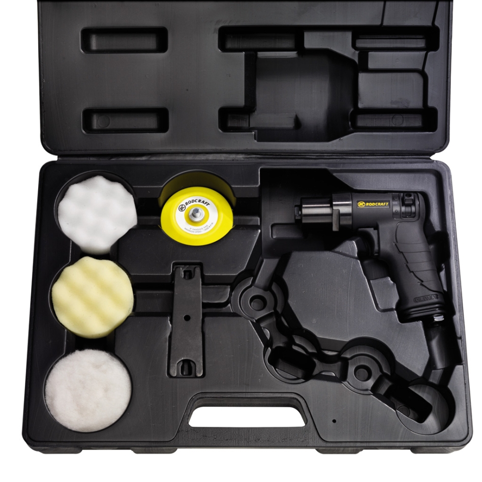 Rodcraft 8951000017   Rc7683K Mini-Polijstmachine In Koffer 75 mm 