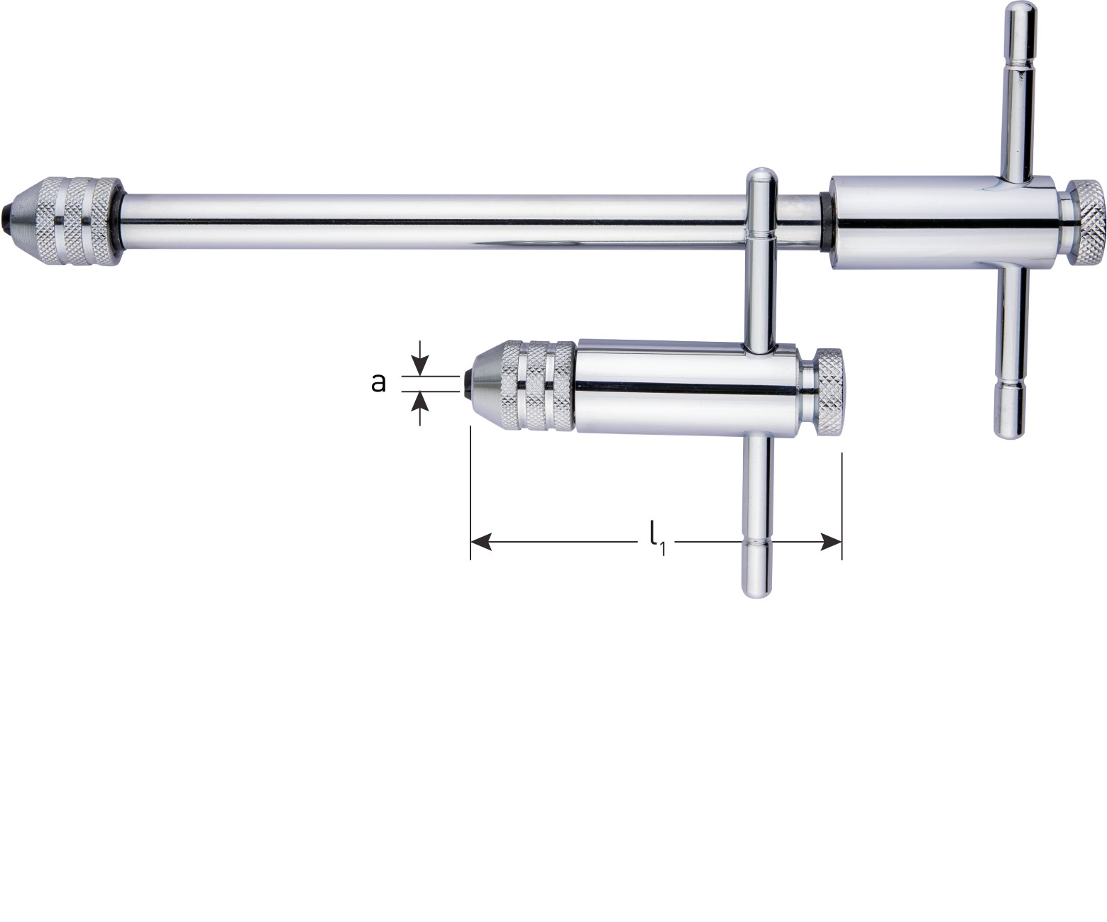 Rotec 380.0002 Tapkruk met ratel Nr. 2 / M5 - M12