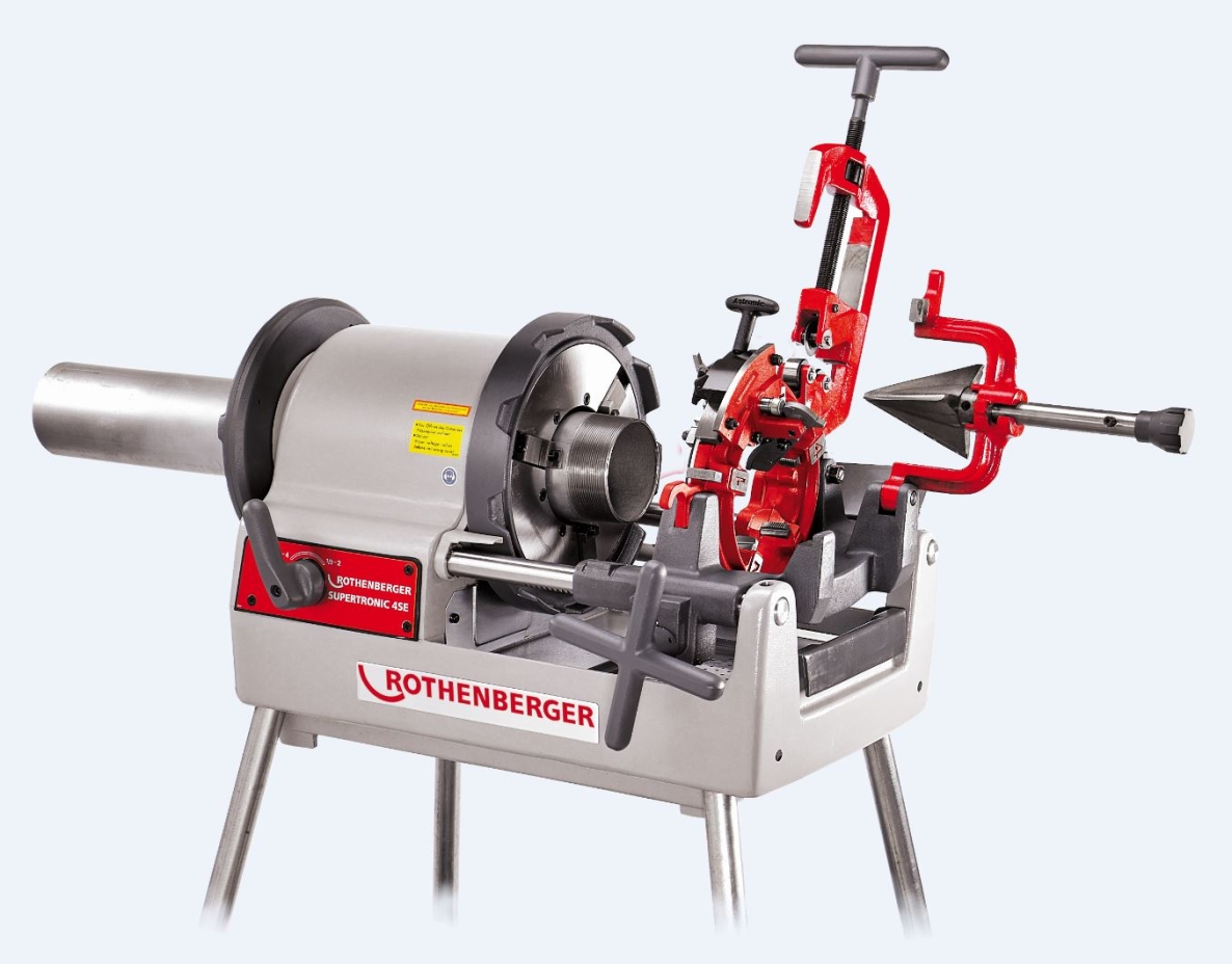 Rothenberger 56465 SUPERTRONIC 4 SE, Automatisch draadsnijmachine, BSPT R 1/2-4“, 230V