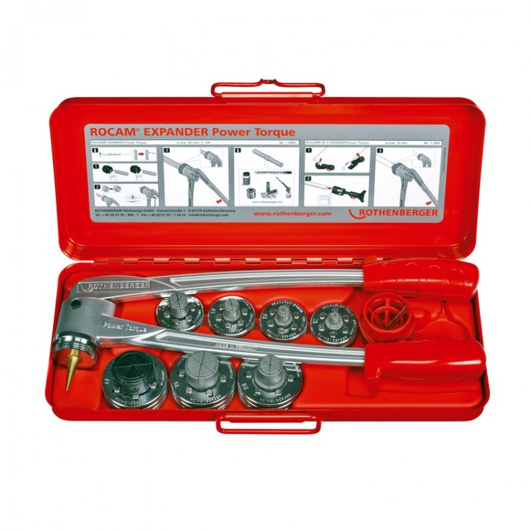 Rothenberger 12338 ROCAM EXPANDER EPT Set12 - 14 - 16 - 18 - 22 - 28 - 32 mm