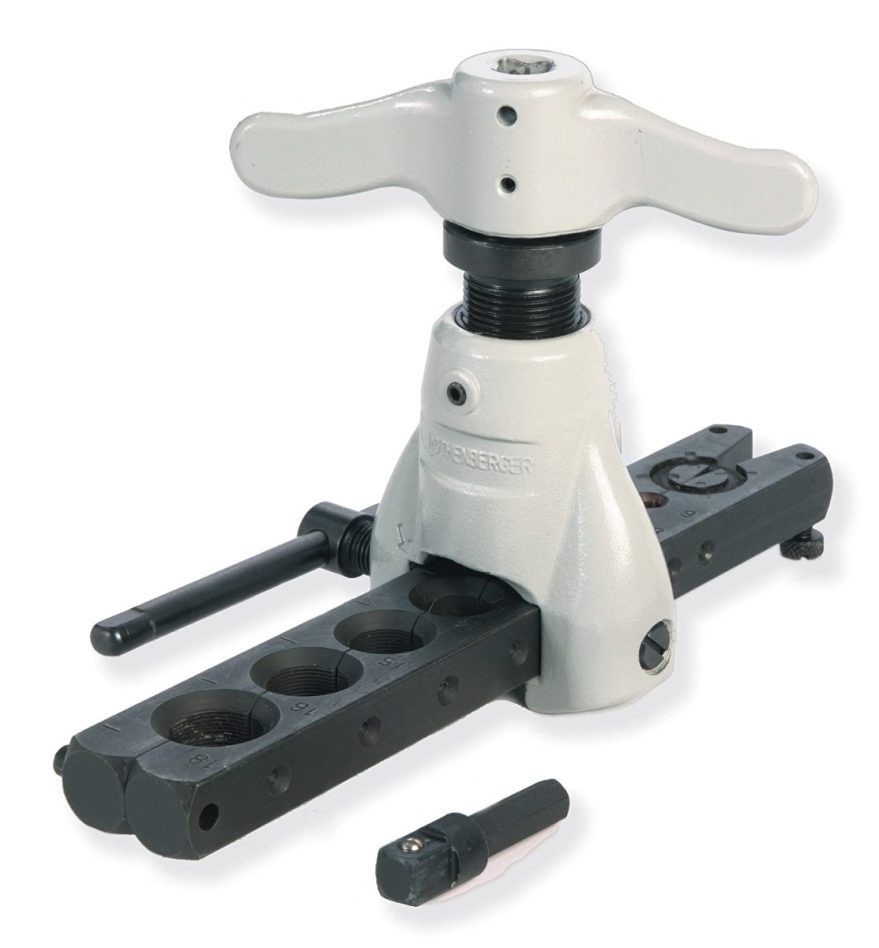 Rothenberger 222402 Tuimel felsapparaat Set 1/8 - 3/16 - 1/4 - 5/16 - 45141 - 44958 - 45143 - 3/4" 