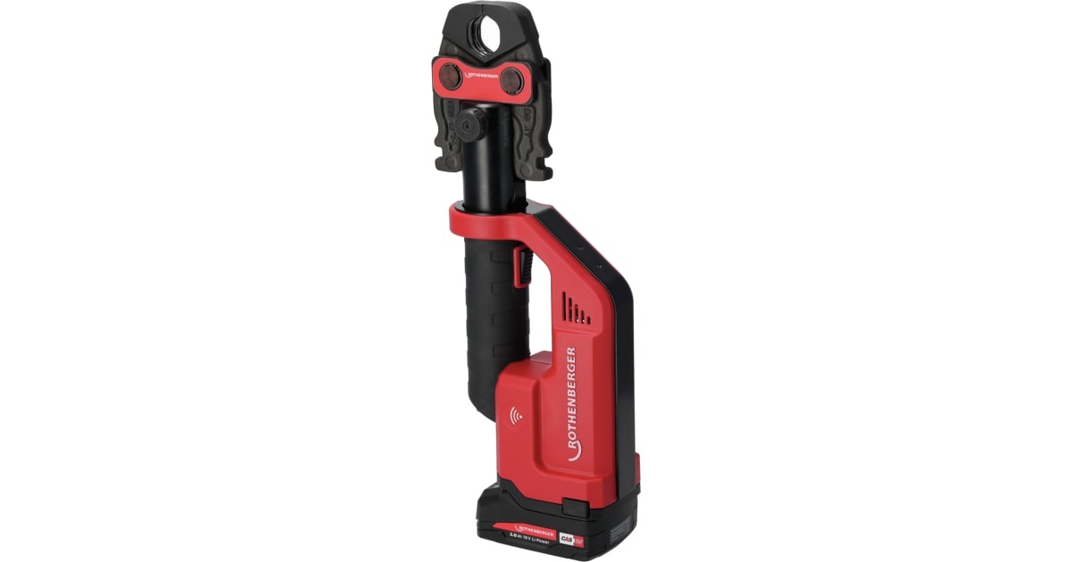 Rothenberger 1000002117 Romax Compact TT Set SV15-22-28 Accuperstang 18V 2,0Ah Li-Ion