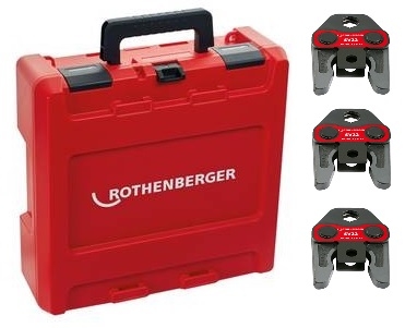 Rothenberger Accessoires 1000002065 Persbekken Set BE Standaard 16-20-26 mm in Rocase