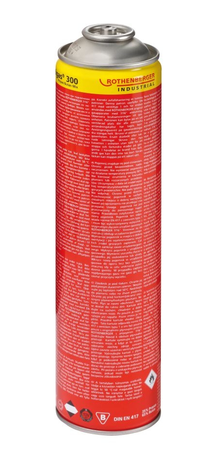 Rothenberger Industrial ROT035510 Multigas 300, 600ml, single pack