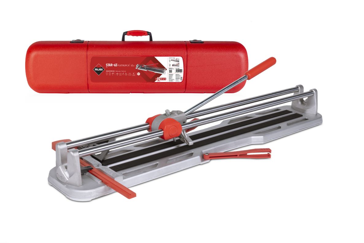 Rubi 15904 STAR-63 PLATINUM Tegelsnijder 63cm in koffer