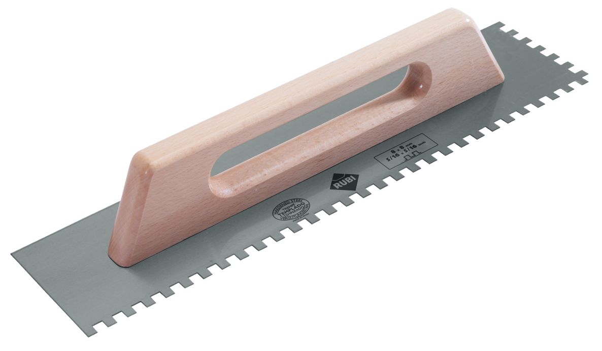 Rubi 65958 Stalen lijmkam 48 cm 6x6