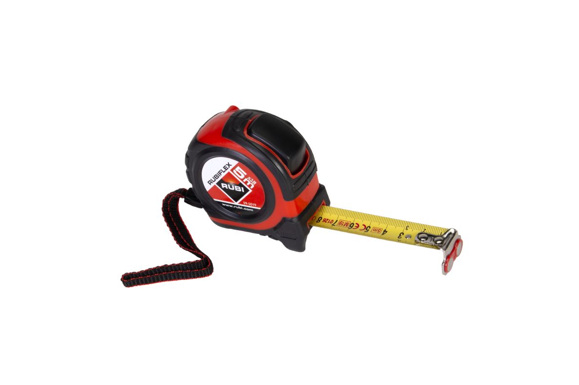 Rubi 75901 RUBIFLEX Rolbandmaat 5 m x 19 mm 