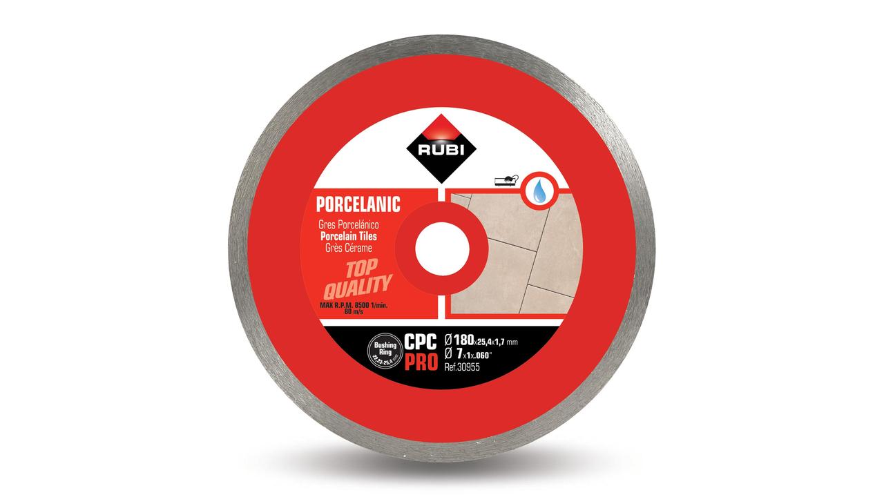 Rubi 30958 CPC-230 Pro 230 mm x 22.2/25.4 mm Diamantzaag Porselein
