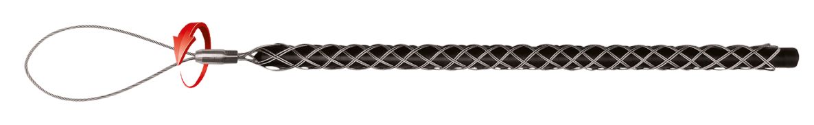 Runpotec 30039 RVS Kabeltrekkous met anti-twist trekoog 4-6mm