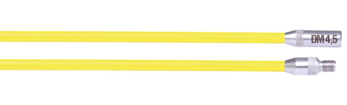 Runpotec 10043 Doorvoerstokken geel 4,5mm 2 x 1m