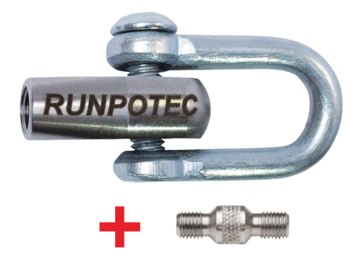 Runpotec 20383 RVS Trekkop met schakel RTG12