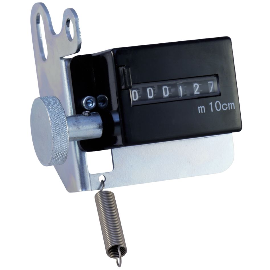 Runpotec 20461 Kabellengtemeter voor Glasvezel Trekveer Haspel Ø 730mm
