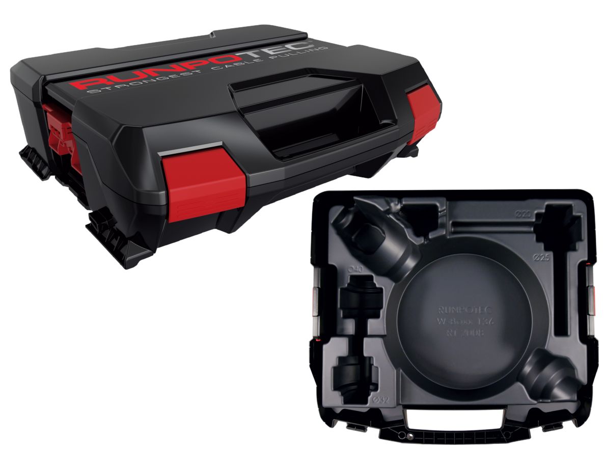 Runpotec 20611 Systeem Gereedschapskoffer met kofferinzet RT2008