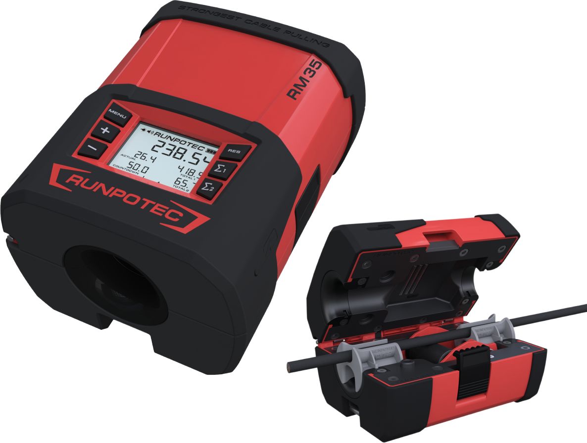 Runpotec 10172 RM35 Digitale Kabellengtemeter
