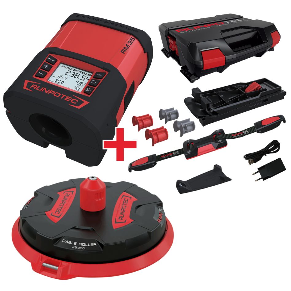 Runpotec 11143 ACTIESET RM35 Digitale Kabellengtemeter + X Board XB300