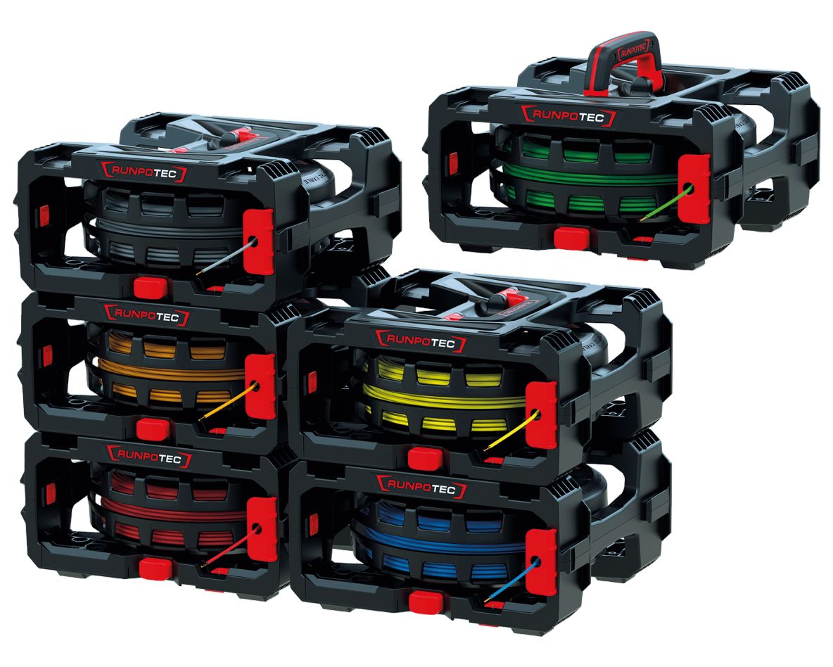 Runpotec 10217 Kabelafroller CB 260 Kabelbox 6-delig