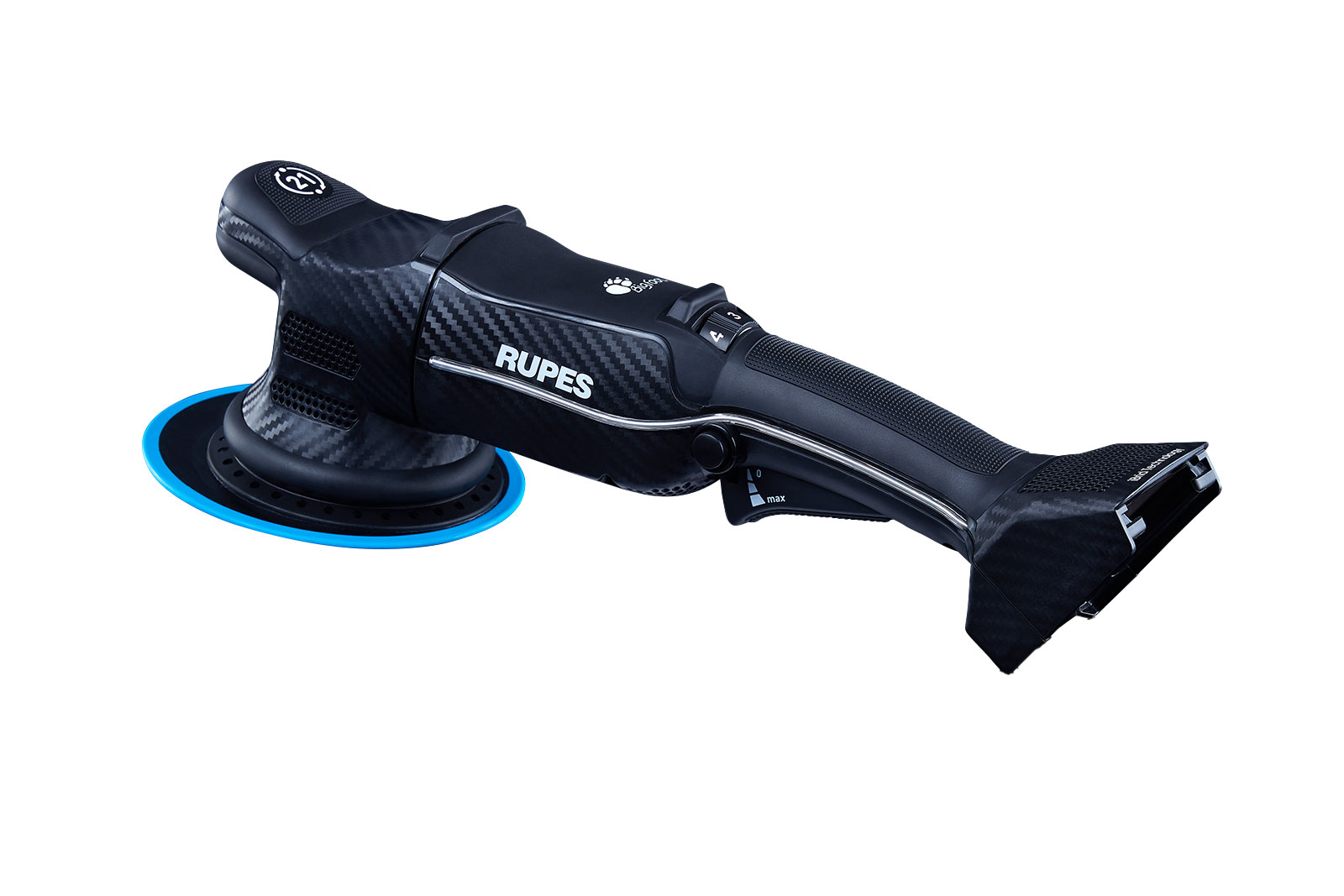 Rupes RU-9.HLR21 iBrid Bigfoot Excentrische Polijstmachine 150mm 18V excl. accu's en lader