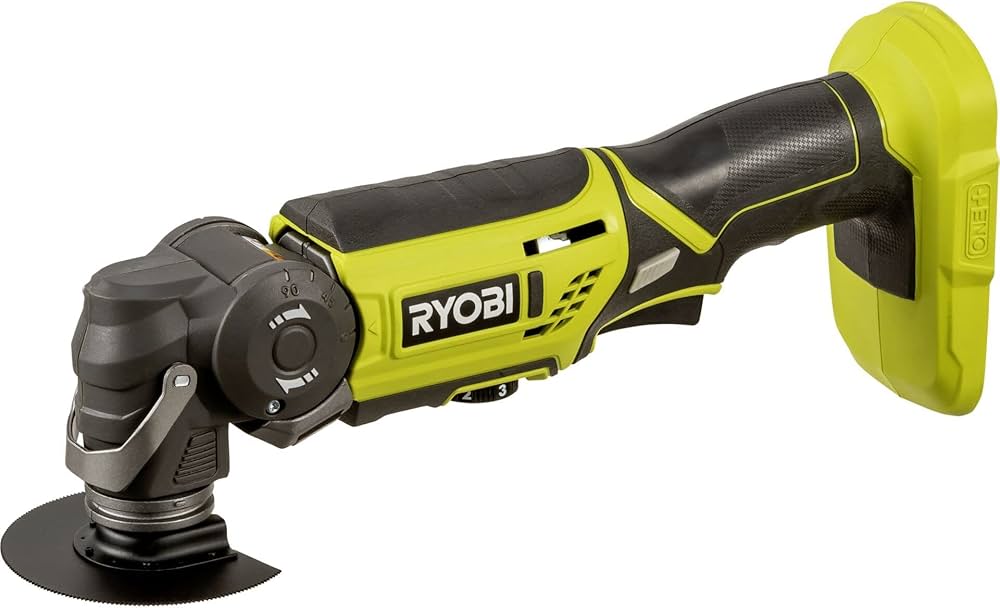 Ryobi 5133002466 R18MT-0 18V Multitool met verstelbare kop excl. accu's en lader