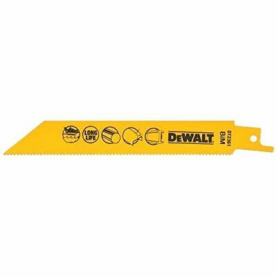 DeWalt Accessoires DT2361-QZ HCS 152 x 1.8 mm Reciprozaagbladen voor metaal 5 Stuks
