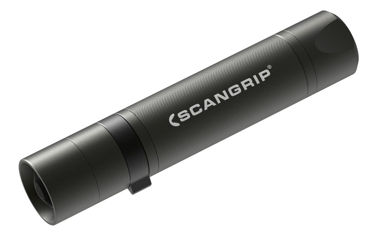 Scangrip 03.5132 FLASH 300 Robuuste en krachtige zaklamp van 300 lumen met boostfunctie